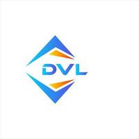 dvl abstrakt Technologie Logo Design auf Weiß Hintergrund. dvl kreativ Initialen Brief Logo Konzept. vektor