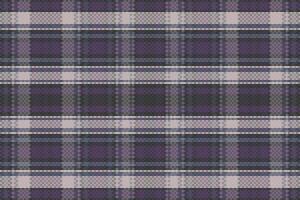 tartan pläd med natt Färg mönster. vektor