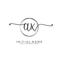 Initiale Axt feminin Logo Sammlungen Vorlage. Handschrift Logo von Initiale Unterschrift, Hochzeit, Mode, Schmuck, Boutique, Blumen- und botanisch mit kreativ Vorlage zum irgendein Unternehmen oder Geschäft. vektor