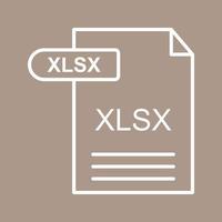 xlsx-Vektorsymbol vektor