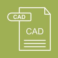 CAD-Vektorsymbol vektor