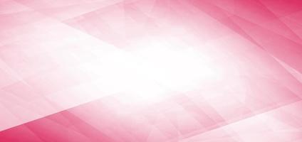 Banner geometrischer rosa überlappender Hintergrund und Textur. vektor