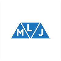 lmj abstrakt Initiale Logo Design auf Weiß Hintergrund. lmj kreativ Initialen Brief Logo Konzept. vektor