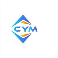 Cym abstrakt Technologie Logo Design auf Weiß Hintergrund. Cym kreativ Initialen Brief Logo Konzept. vektor