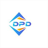 dpd abstrakt Technologie Logo Design auf Weiß Hintergrund. dpd kreativ Initialen Brief Logo Konzept. vektor