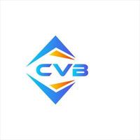 cvb abstrakt teknologi logotyp design på vit bakgrund. cvb kreativ initialer brev logotyp begrepp. vektor