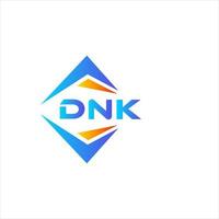 dnk abstrakt Technologie Logo Design auf Weiß Hintergrund. dnk kreativ Initialen Brief Logo Konzept. vektor