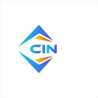 cin abstrakt Technologie Logo Design auf Weiß Hintergrund. cin kreativ Initialen Brief Logo Konzept. vektor
