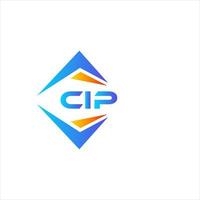 cip abstrakt teknologi logotyp design på vit bakgrund. cip kreativ initialer brev logotyp begrepp. vektor