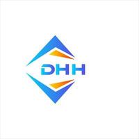 dhh abstrakt Technologie Logo Design auf Weiß Hintergrund. dhh kreativ Initialen Brief Logo Konzept. vektor