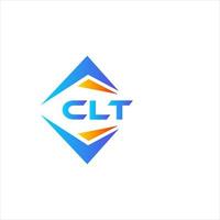 clt abstrakt teknologi logotyp design på vit bakgrund. clt kreativ initialer brev logotyp begrepp. vektor