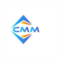 cmm abstrakt Technologie Logo Design auf Weiß Hintergrund. cmm kreativ Initialen Brief Logo Konzept. vektor