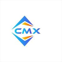 cmx abstrakt teknologi logotyp design på vit bakgrund. cmx kreativ initialer brev logotyp begrepp. vektor