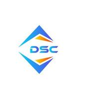 dsc abstrakt Technologie Logo Design auf Weiß Hintergrund. dsc kreativ Initialen Brief Logo Konzept. vektor