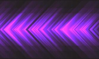 abstrakte violette Lichtpfeil-Geschwindigkeitsenergie auf der modernen futuristischen Hintergrundtechnologievektorillustration des dunkelgrauen Entwurfs. vektor