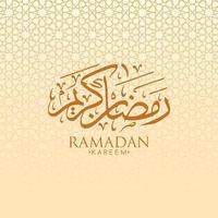 Hintergrund islamisch Ramadhan kareem vektor