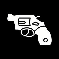 unik revolver vektor ikon