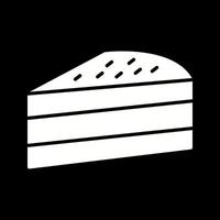 Vektorsymbol für Kuchenscheiben vektor
