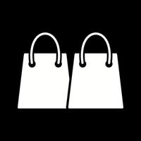 Einzigartiges Vektorsymbol für Einkaufstaschen vektor