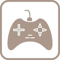 unik gaming trösta vektor ikon