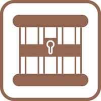 fängelse vektor ikon