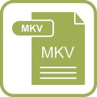 mkv vektor ikon