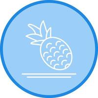 Ananas-Vektor-Symbol vektor