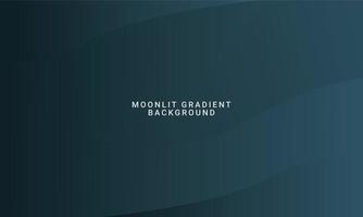 Mondschein Gradient Banner Hintergrund Vektor