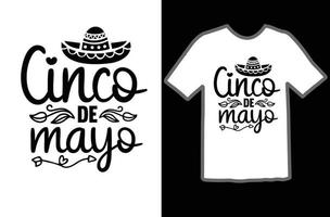 cinco de Mayo svg t Hemd Design vektor