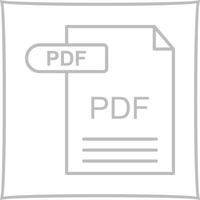 Pdf-Vektorsymbol vektor