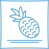 Ananas-Vektor-Symbol vektor