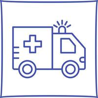 Krankenwagen-Vektor-Symbol vektor