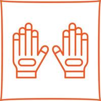 Handschuh-Vektor-Symbol vektor