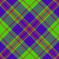 Textil- Vektor Hintergrund. Tartan Plaid Muster. prüfen Textur Stoff nahtlos.