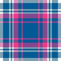 kariertes Karomuster. nahtlose Stoffstruktur. Tartan-Textildruck. vektor