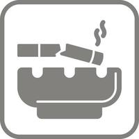 Vektorsymbol für kaputte Zigarette vektor