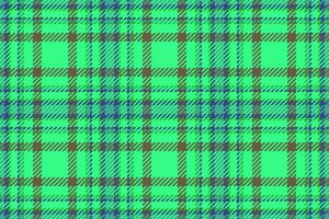 Hintergrund prüfen Textil. Plaid Muster Stoff. Tartan Vektor Textur nahtlos.