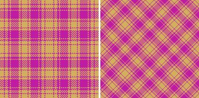 Textur Hintergrund Vektor. Tartan nahtlos Plaid. Muster Textil- prüfen Stoff. vektor