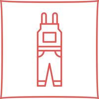 Overall-Vektor-Symbol vektor