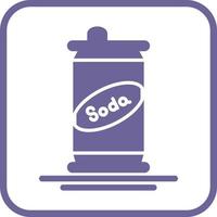 Soda kann Vektorsymbol vektor