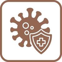 medicinsk skydd vektor ikon