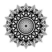 mandala färg bok. tapet design, bricka mönster, skjorta, hälsning kort, klistermärke, spets mönster och tatuering. dekoration för interiör design. vektor etnisk orientalisk cirkel prydnad. vit bakgrund