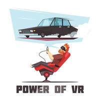 virtuell verklighet illustration vektor