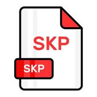 ein tolle Vektor Symbol von skp Datei, editierbar Design