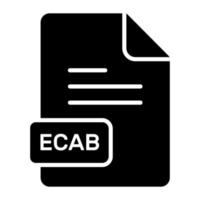 ein tolle Vektor Symbol von ecab Datei, editierbar Design