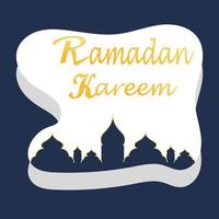 ramadan kareem affisch bakgrund vektor illustration design hälsning kort. social media posta mall Ramadhan mubarak. Lycklig helig ramadan. de månad av fasta för muslims