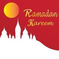 Ramadan kareem Poster Hintergrund Vektor Illustration Design Gruß Karte. Sozial Medien Post Vorlage Ramadhan Mubarak. glücklich heilig Ramadan. das Monat von Fasten zum Muslime