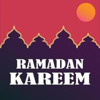 Ramadan kareem Poster Hintergrund Vektor Illustration Design Gruß Karte. Sozial Medien Post Vorlage Ramadhan Mubarak. glücklich heilig Ramadan. das Monat von Fasten zum Muslime