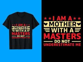 Mama Liebe, Vektor, Typografie T-Shirt Design vektor