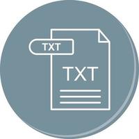 txt-Vektorsymbol vektor